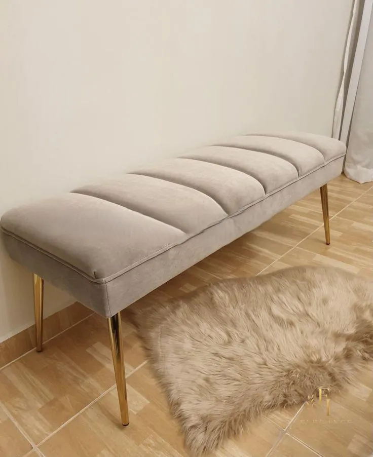 Contemporary Metal Frame Bedend Table - Main Contemporary Metal Frame Bedend Table - Image 1