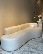 Cozy Teddy Fabric Sofa