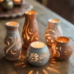 Elegant Handcrafted Clay Pot