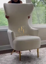 Elegant Tufted Armchair - Image 2