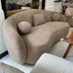 Luxury Curved Teddy Sofa