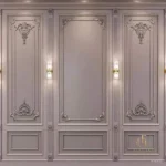 Luxury French Carved Wall Panel
