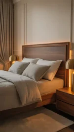 Luxury Upholstered King Size Bed