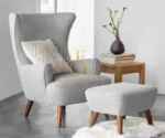 Minimalist Fabric Armchair