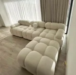 Modern Boucle Sofa
