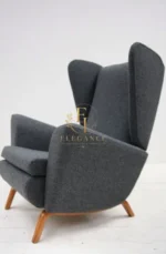 Plush Upholstered Armchair - Image 2