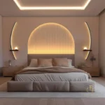 Royal Palace Bed Wall Panel