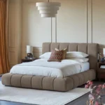 Rustic Oak King Size Bed