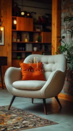 Scandinavian Style Armchair