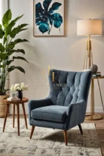 Stylish Barrel Armchair - Image 2