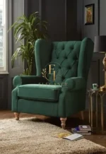 Traditional Wingback Armchair