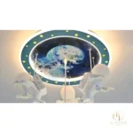 Astronaut Planet Chandelier