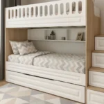 Sierra Solid Wood Bunk Bed with Drawers