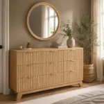 Woodland Rustic Dresser with Mirror