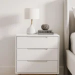Sierra Solid Wood Nightstand with Drawers