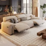 Modern Minimalist Reclining Sofa