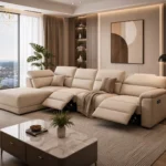 Vintage Cozy Recliner Sofa