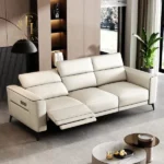 Chic Designer Reclining Sofa