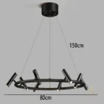 Spotlight Ring Chandelier - Image 2