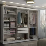 Elegance Modern 3-Door Wardrobe - Image 2