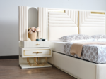 Taj Royal Walnut Bedroom Set - Image 5