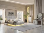 Zari Bridal Velvet Bedroom Set - Image 2