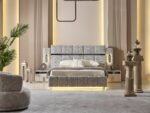 Zari Bridal Velvet Bedroom Set - Image 5