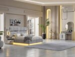 Zari Bridal Velvet Bedroom Set