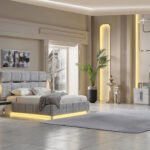 Zari Bridal Velvet Bedroom Set
