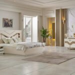 Noor High-Gloss Bedroom Set